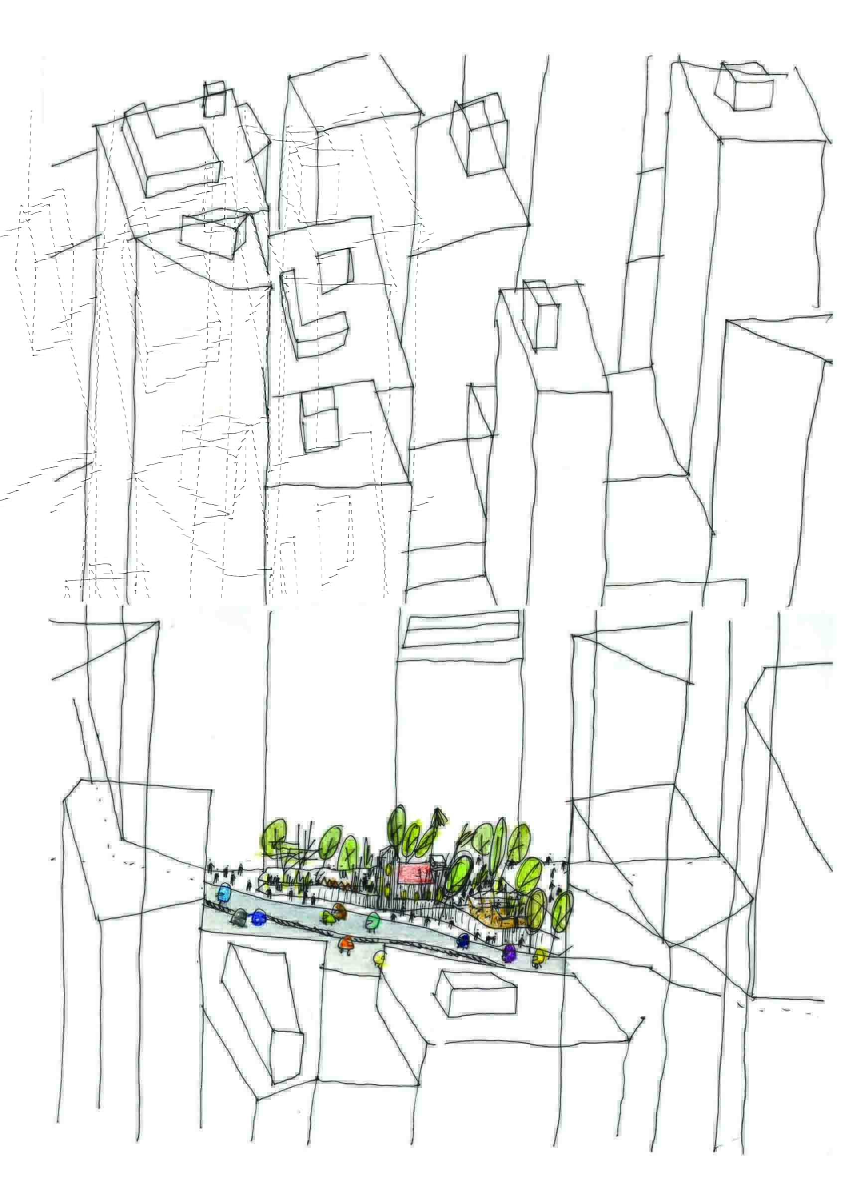 Hernan Lleida ruiz arquitectura ilustracion Casa Tosquella Barcelona 02